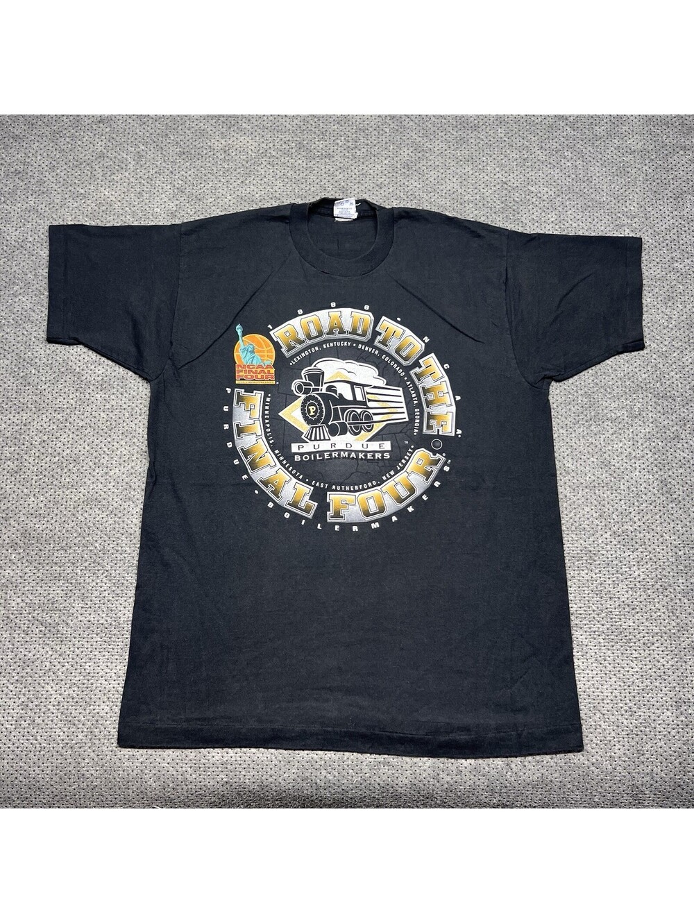 Vintage 1996 Salem Purdue University Boilermakers Final Four T-Shirt Large Men’s
